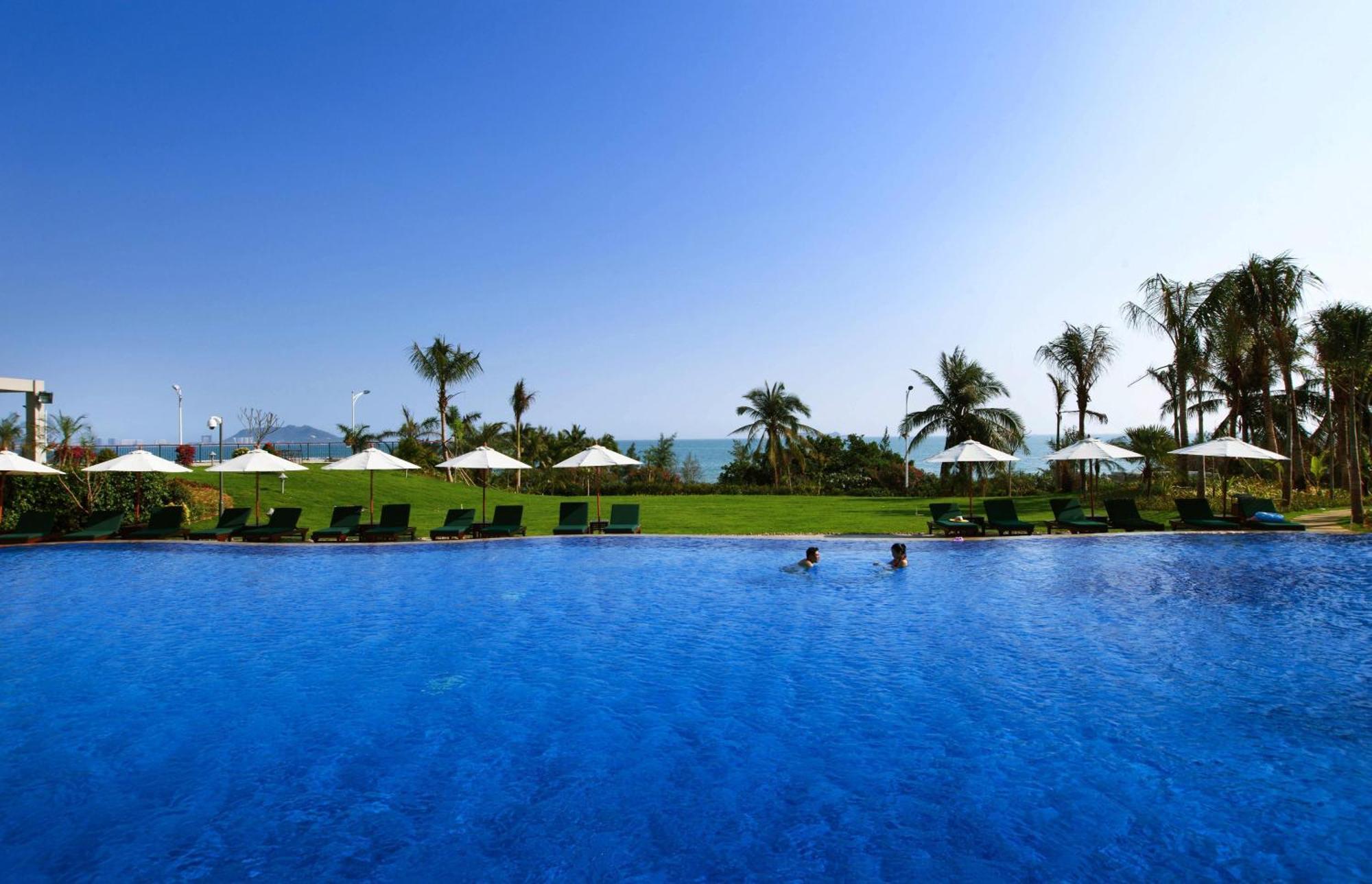 Sanya Seacube Holiday Hotel Dış mekan fotoğraf