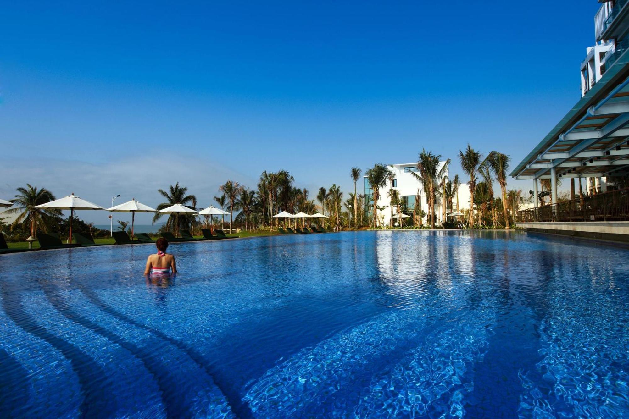 Sanya Seacube Holiday Hotel Dış mekan fotoğraf