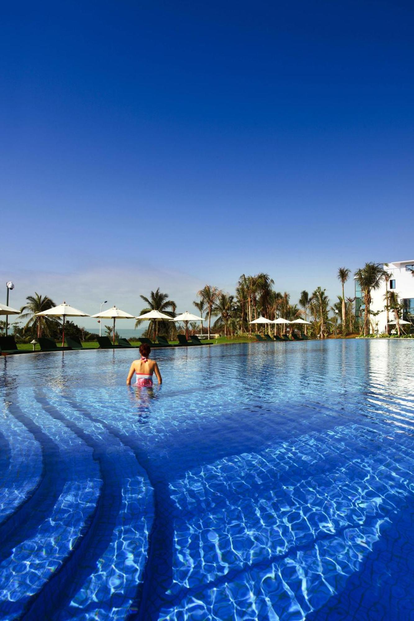 Sanya Seacube Holiday Hotel Dış mekan fotoğraf